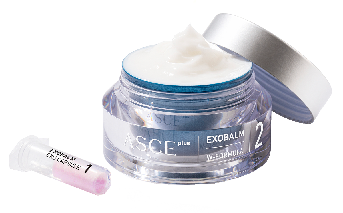フェイスクリーム ASCE+ EXOBALM W-FORMULA 20ml ASCE + EXOBALM W-Formula – Hyafilia USA