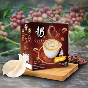 AB Coffee Srim Diet Weight Loss Slimming Collagen Skin Care 12 Sachets