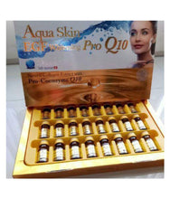 Load image into Gallery viewer, AQUA SKIN EGF WHITENING PRO Q10 (SWISS) WHITE GLUTATHIONE SKIN