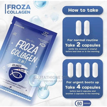 Load image into Gallery viewer, Froza collagen Dietary supplement product 60 capsules