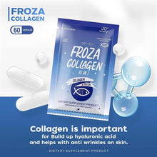 Load image into Gallery viewer, Froza collagen Dietary supplement product 60 capsules