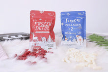 Load image into Gallery viewer, 10 Box Frozen Detox 60 Caps Red Pack + Frozen Collagen 2in1 Whitening x10 DHL