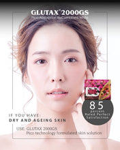 Load image into Gallery viewer, GLUTAX 2000GS PICO-ABSORPTION RECOMBINED WHITE WHITENING GLUTATHIONE SKIN