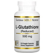 Load image into Gallery viewer, Copy of L-GLUTATHIONE (REDUCED) 500 MG CALIFORNIA GOLD NUTRITION (30 CAPSULES)