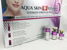Load image into Gallery viewer, AquaSkin Veniscy 6 Ultimate Strength Whitening Complete IV Push Set