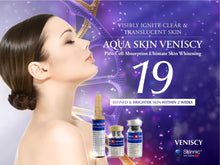 Load image into Gallery viewer, NEW PUEPLE BOX AQUA SKIN VENISCY 19TH (SWISS) PICO CELL ABSORPTION ULTIMATE SKIN WHITENING