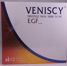 Load image into Gallery viewer, VENISCY PRESTIGE SKIN 5000 IV-IM EGF SWITZERLAND WHITE GLUTATHIONE SKIN WHITENING