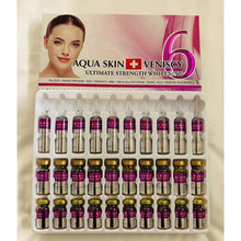 Load image into Gallery viewer, AquaSkin Veniscy 6 Ultimate Strength Whitening Complete IV Push Set