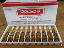 Load image into Gallery viewer, 200X Pure Vit V-C Red Box Tighten Pore Bright White Skin Nourishes Skin Healthy