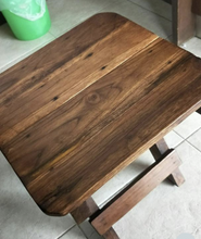 Load image into Gallery viewer, 2x Chair Small Fishing Chair Furniture Outdoor Teak Wooden Wood Easy Portable