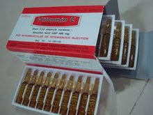 Load image into Gallery viewer, Pure Vit C Red Box Tighten Pores Bright White Skin Reduce Acne Scars 100% 50 vial