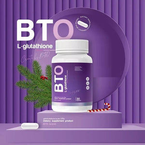 [10 Bottles] Hi D BTO Gluta L-glutathione Healthy Smooth Brightening Skin 30Caps