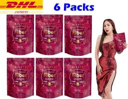 Risaya Fiber Mixed Berry Premium Fiber Dietary Supplement By Kik
