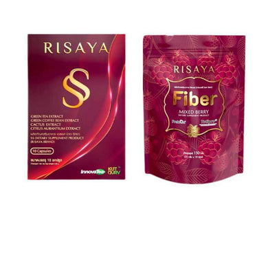 Risaya Fiber Mixed Berry Premium Fiber Dietary Supplement By Kik