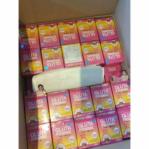 12x AUTHENTIC Gluta Primme Aura Skin Radiance Smooth 2000000mg 30 Capsule