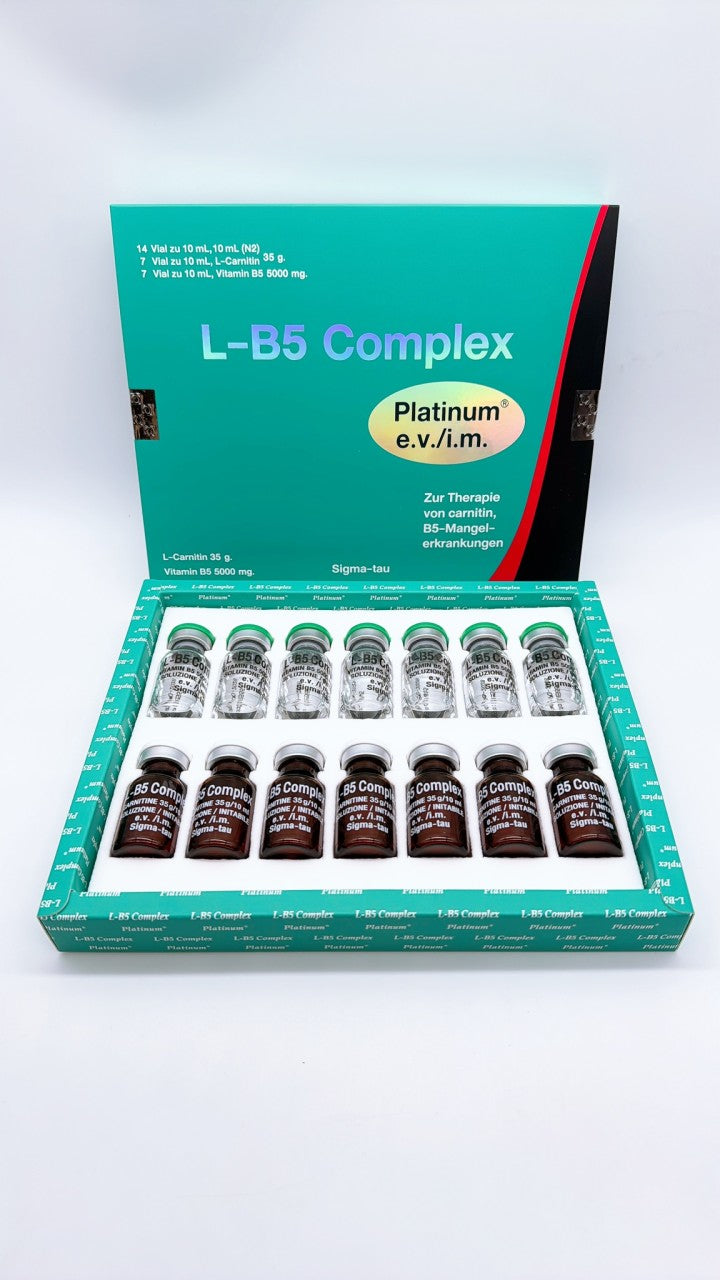 LB5 COMPLEX Green Platinum e.v/i.m. (L-CARNITINE INJECTION) FAST FAT BURN