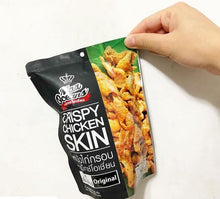 Load image into Gallery viewer, Chicken Skin Crispy Fried Snack Max Oceans 8 Flavor Party Camping 8 Packs