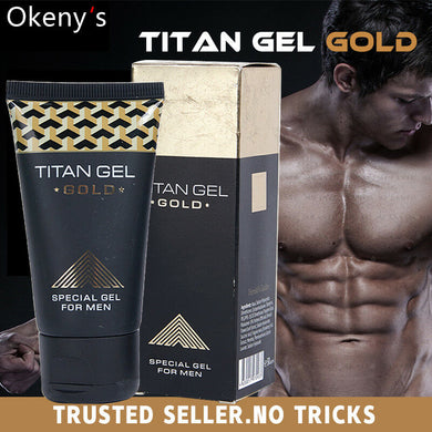 TITAN GEL Penis Enlargement Cream GOLD Intimate Gel for Man
