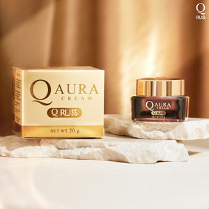 Q RUSS Q Aura Cream Reduce Dark Spot Wrinkles Anti-Aging Moisturizing 20 ml