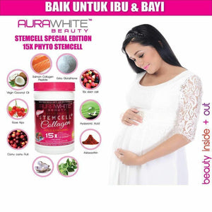 3X Aura White Stemcell Collagen 15X L-Glutathione Skin Whitening Detox Muslim bd