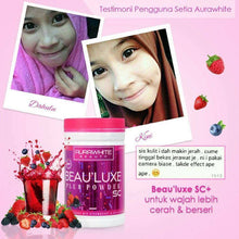 Load image into Gallery viewer, 3X Aura White Stemcell Collagen 15X L-Glutathione Skin Whitening Detox Muslim bd