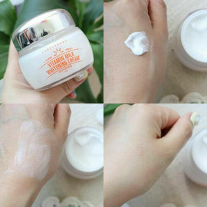 New Label Young Shock Vitamin Milk Korean Cream Brighten Skin Reduce Dark Spot