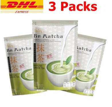 3x Be Matcha Green Tea mellow fragrant delicious Controls hunger burns fat block