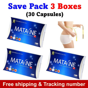 3x MATANE Fat Burn Detox Frim Collagen Gluta Natural Extracts FDA GMP & Tracking