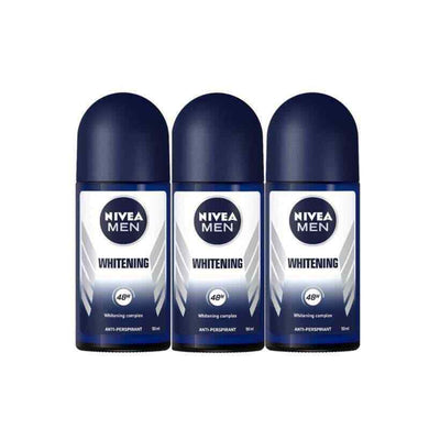10X NIVEA MEN Anti Perspirant Roll On Deodorant Radiance Smooth Skin 50ml