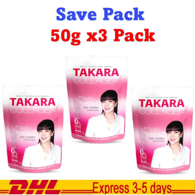 3x TAKARA COLLAGEN 50,000mg Nourishes Bones Joints Healthy Skin Wrinkles Faded