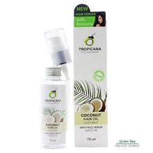 Load image into Gallery viewer, 3x Tropicana Virgin Organic Coconut Oil Hair Serum Treatment Original Moist 70ml