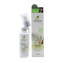 Load image into Gallery viewer, 3x Tropicana Virgin Organic Coconut Oil Hair Serum Treatment Original Moist 70ml