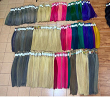 Load image into Gallery viewer, Hairpreserver: 40 cm long, real human hair. Requires 2 bundles of hair. Weight approximately 200 grams. Lifetime guarantee.