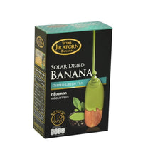 Load image into Gallery viewer, Jiraporn Green Tea-Coated Sun-Dried Bananas (250g) - JIRAPORNFOOD