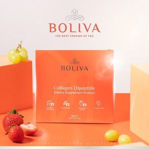 4 Boxes Boliva Collagen Dipeptide Japan Mix Berry 10000mg Anti Aging Firm Shine