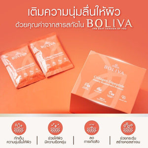 4 Boxes Boliva Collagen Dipeptide Japan Mix Berry 10000mg Anti Aging Firm Shine