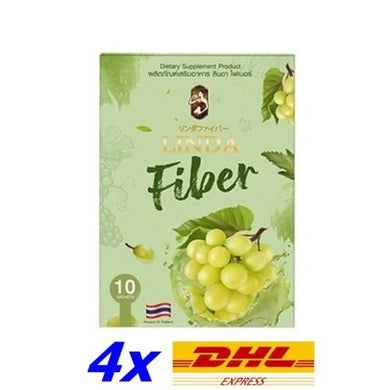 4x Linda Fiber Dietary supplement balance the digestive system Detoxify Diet