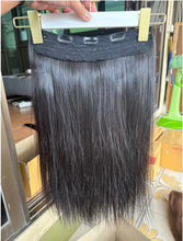 Load image into Gallery viewer, Human hair extensions, extra thick ends, 50 centimeters long, weighing approximately 200 grams.
