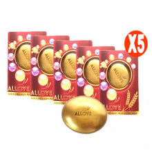 Load image into Gallery viewer, 5X AL Love Pure Skincare Facial Gold Collagen Soap Plus 100g.