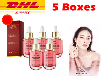 5 X Vorda Time Delay Anti-Melasma Serum Radiant Facial Reduce Dark Spot 30ml