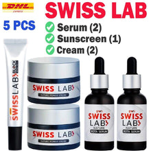 Load image into Gallery viewer, 5 in 1 Swiss Lab Ultimate Set 2 Cream + 2 Serum + 1 Sunscreen Anti Aging Firm