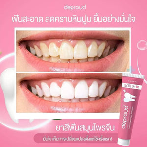 DHL EXPRESS 6X Deproud Premium Dental Care Toothpaste Herb Whitening 100 g.