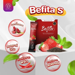 6x Befita Jelly Strawberry Berry Flavor High Fiber Control Weight Excrete well