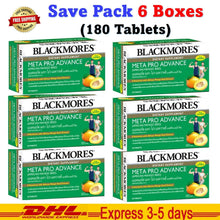 Load image into Gallery viewer, 6x Blackmores Meta Pro Advance African Mango Seed Metabolism (180 Tablets)