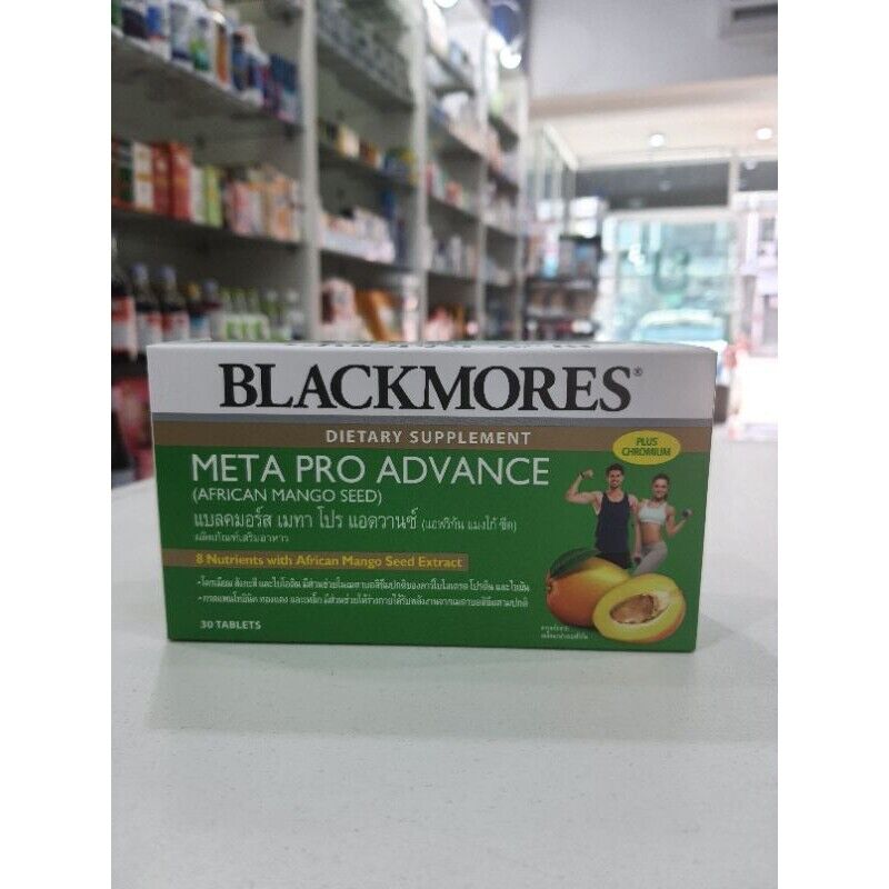 6x Blackmores Meta Pro Advance African Mango Seed Metabolism (180 Tabl ...