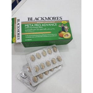 6x Blackmores Meta Pro Advance African Mango Seed Metabolism (180 Tablets)