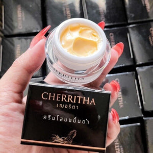 6x Cherita Black Turmeric Ginseng cream gentle restore skin white clear 10g