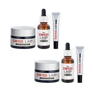 6x SWISS LAB Nature Power Cream + Serum + Sunscreen Anti Aging Firming Dark Spot