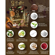 Load image into Gallery viewer, Q RUSS Coffee Instant Mix Powder Control Hunger Trans Fat-free Robusta