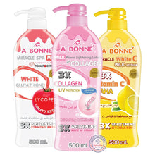 Load image into Gallery viewer, A Bonne Milk Power Lightening Lotion + Collagen, 16.9 oz. (500mL)